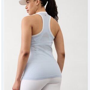 Like New! Athleta Momentum Seamless Tank in Ethereal Blue in Size Unknown
